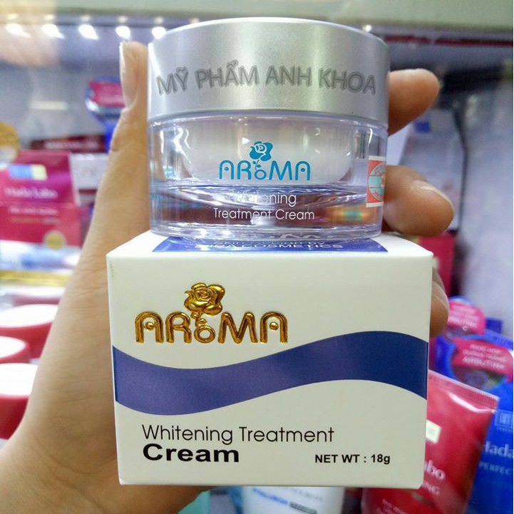 Kem Trắng Da Aroma Mira Whitening Treatment Cream