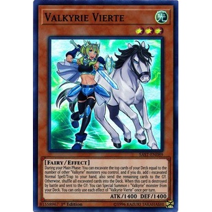 Thẻ bài Yugioh - TCG - Valkyrie Vierte / SAST-EN089'