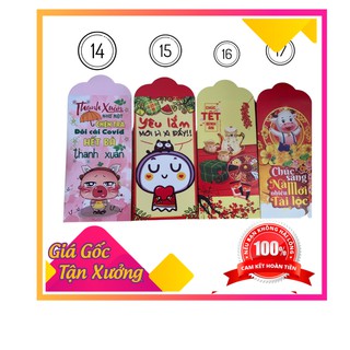 set 10c lì xì dễ thương đón tết tân sửu 2021 với hơn 50 mẫu siêu đẹp gía cực rẻ