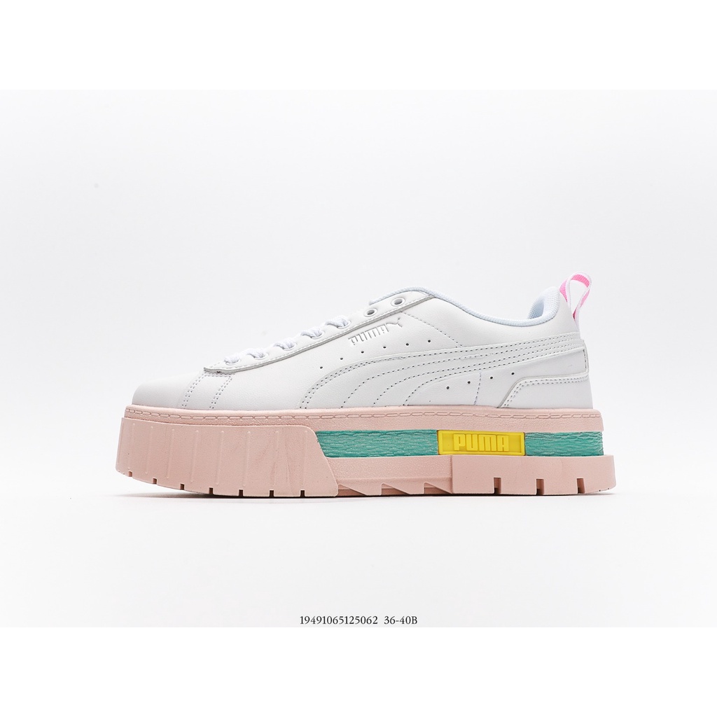 GIÀY SNEAKER MÃ SẢN PHẨM_Puma Basket Platform _ĐỦ SIZE VÀ MÀU_ODER HONGKONG STORE