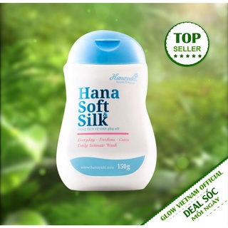 Gía sỉ- Combo 10 chai dung dịch vệ sinh phụ nữ Hana Soft Silk- Glow Chính Hãng 100%
