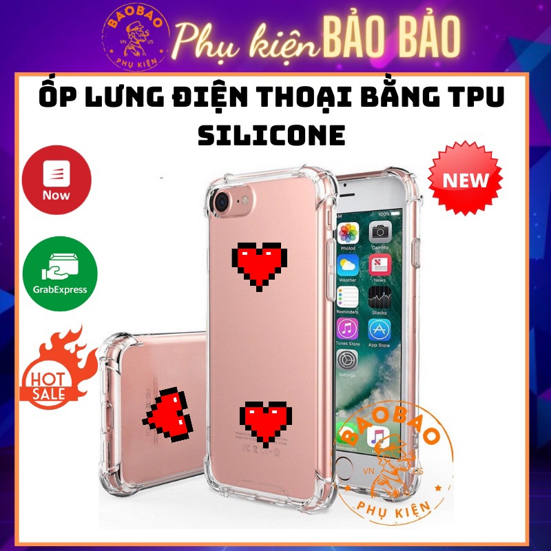 Ốp lưng điện thoại bằng TPU Silicone mềm trong suốt dành cho 6S-&gt;13PRM