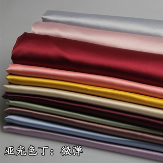 Vải thời trang có tính co giãn vải satin
