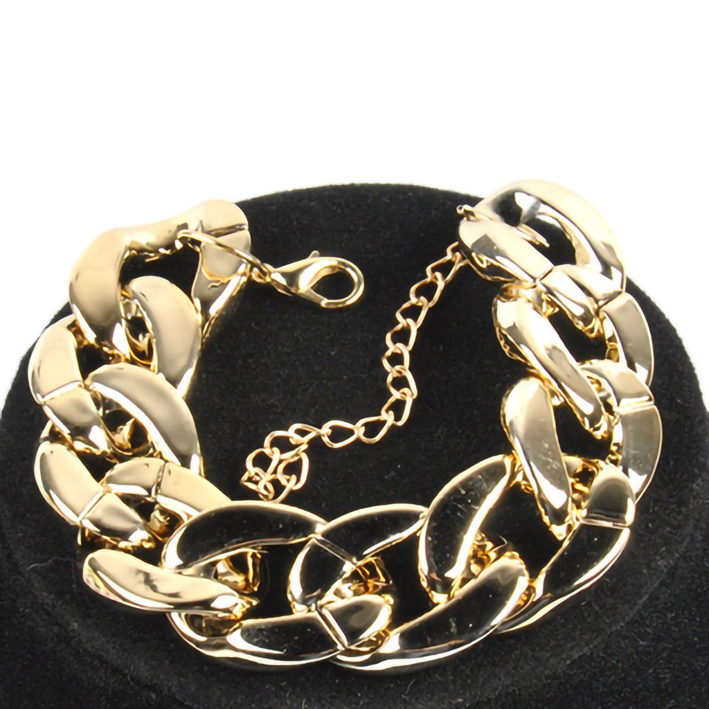 Vòng tay kim loại đơn giản cá tính sành điệu thời trang