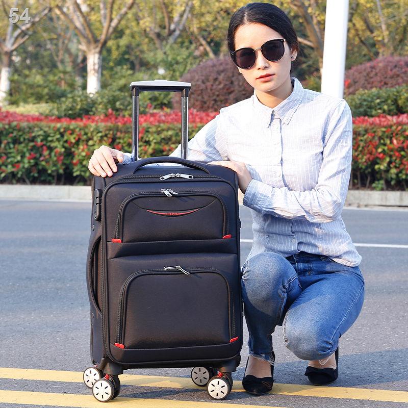 （Hộp kéo）Vali vải Oxford nam phổ thông bánh xe đẩy nữ Trường hợp 24 20 inch hộp chống thấm nước đựng mật khẩu lên máy ba