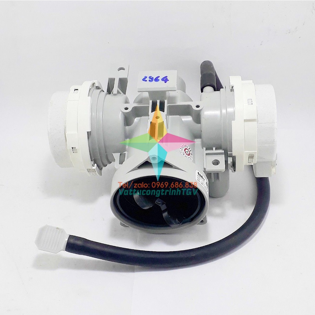 Bộ bơm xả DC26V cho máy giặt LG cửa ngang