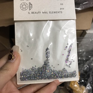 Đá chân keo 7 màu size s5