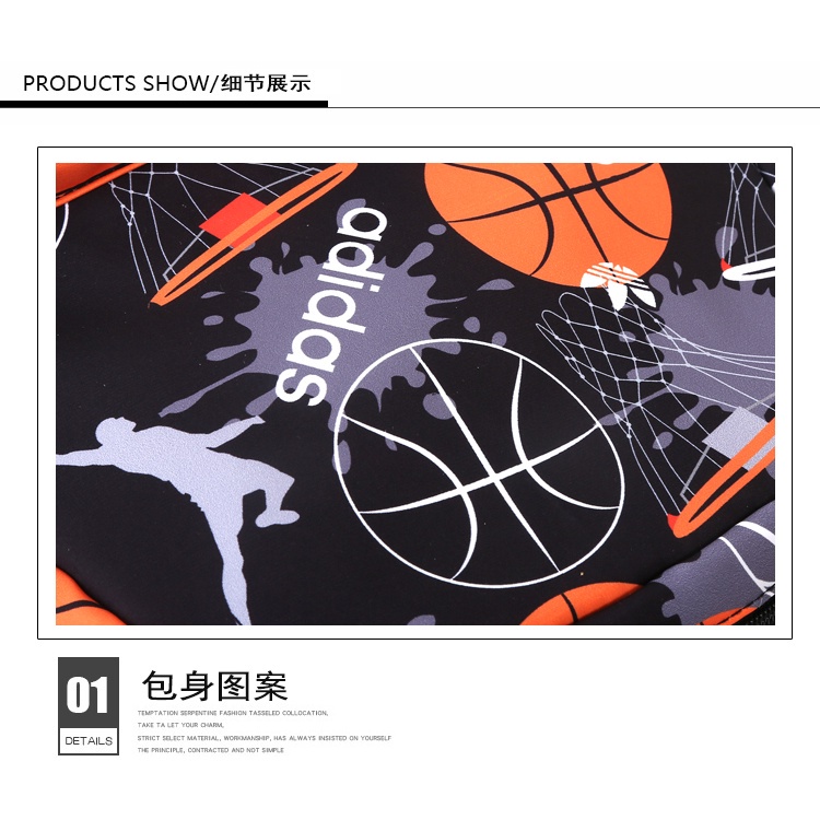 Adidax Ba Lô Đi Học / Tập Thể Thao Họa Tiết graffiti Đơn Giản Phong Cách Hàn Quốc Dành Cho Nam Và Nữ