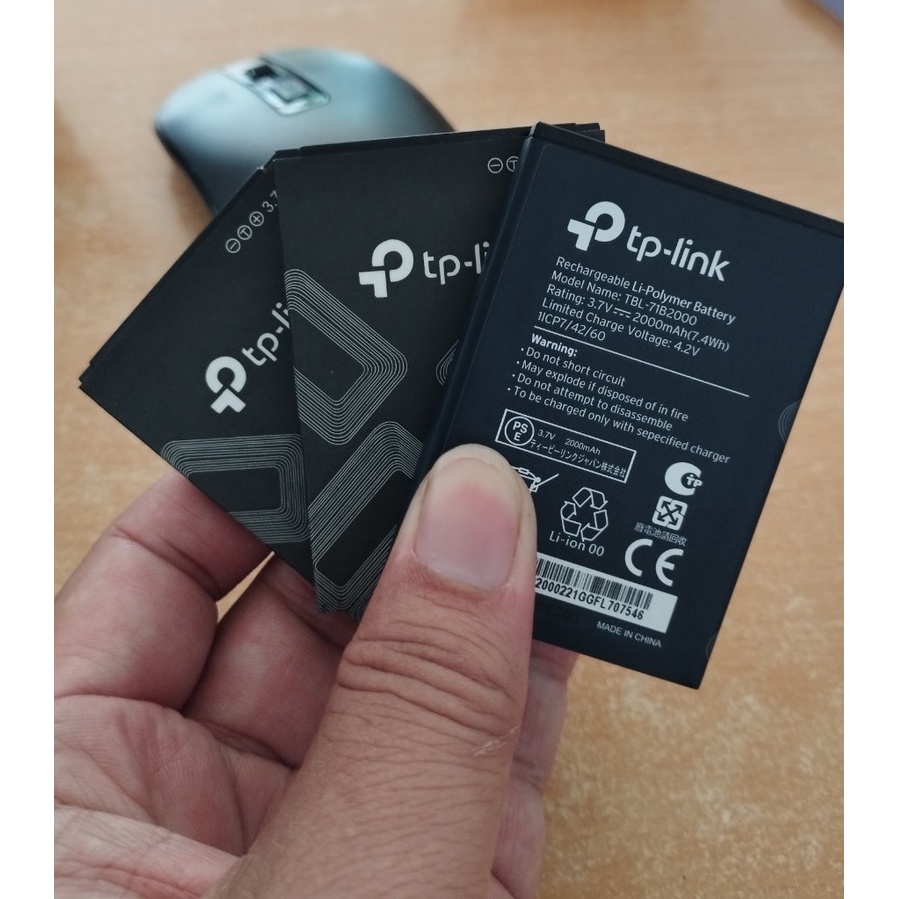 Pin Tp-link M7000, M5350, M5250 dung lượng 2000mAh. Pin mới 100% - Bảo hành 1 đổi 1