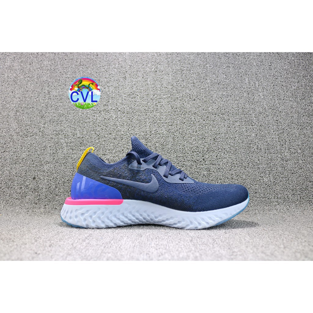 Nk Epic Aq0067-400 Ultra-light Fashion Breathable Men And Women Running Shoes