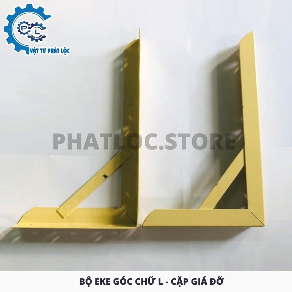 Bộ Eke góc chữ L - Cặp giá đỡ nhiều kích cỡ