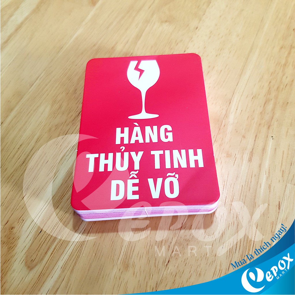 [1k] Decal hàng dễ vỡ 9cm, dán trên mọi chất liệu. | BigBuy360 - bigbuy360.vn
