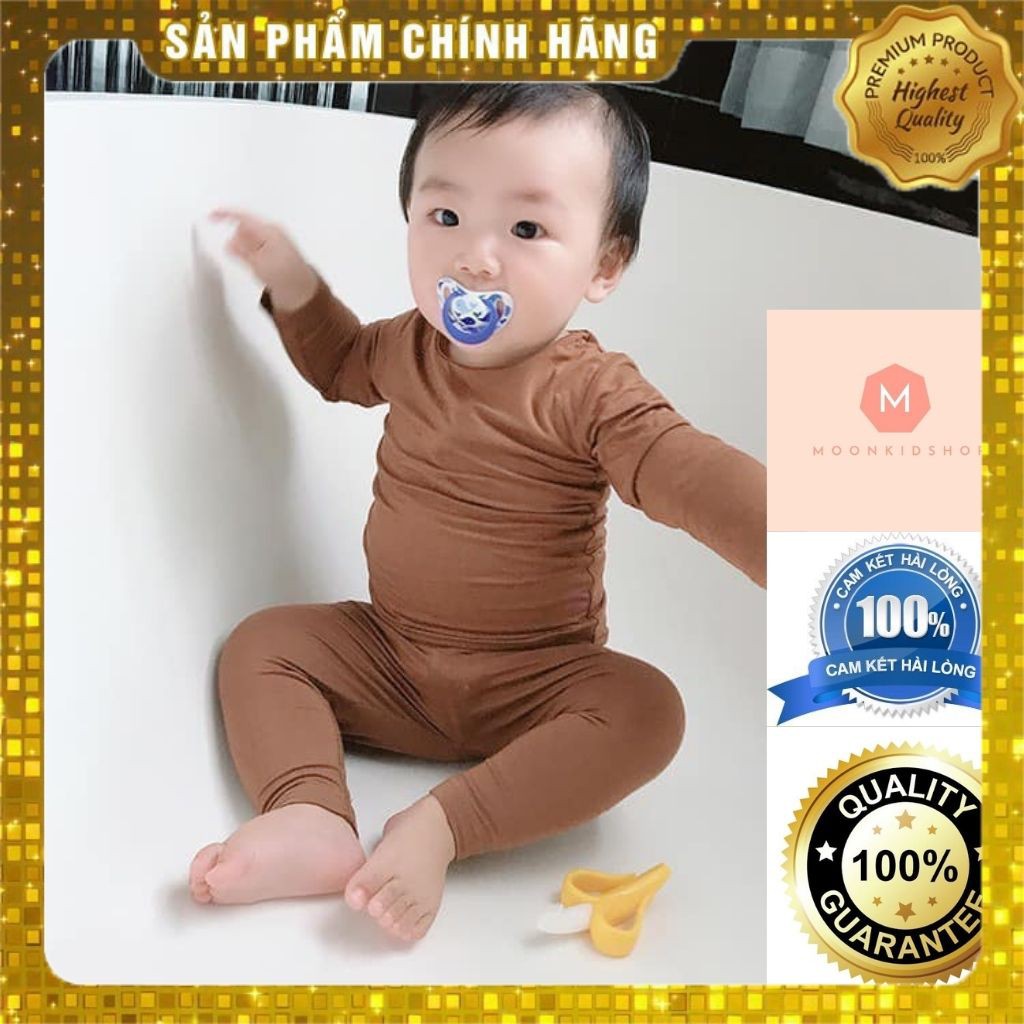 Bộ Thun Lạnh Cho Bé Minkymom dài tay Bộ Dài Tay Bé Trai,Bộ thu đông bé gái,bộ dài ngủ cho bé,bộ body cho bé,KÈM QUÀ