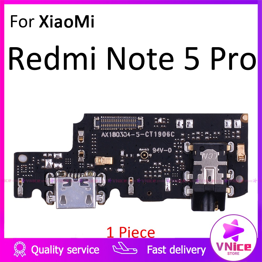 CỤM CHÂN SẠC , BO MẠCH SẠC ( đuôi sạc) Xiaomi Redmi Note 5