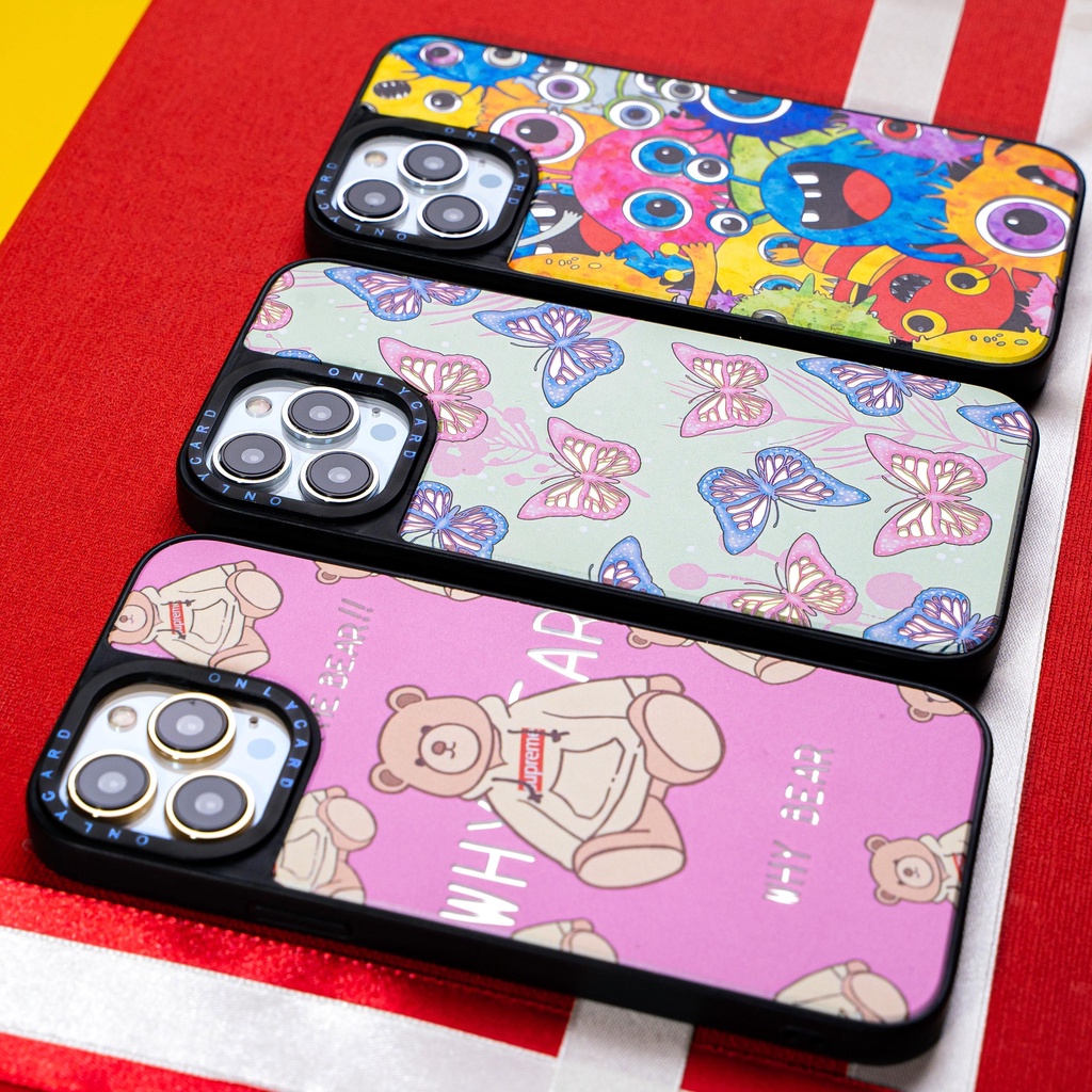 Ốp lưng thông minh ONLYCARD _BUTTERFLY_12/Dành cho các dòng IPhone 7/7plus/8/8plus/x/xr/xs/11/12/13/pro/promax