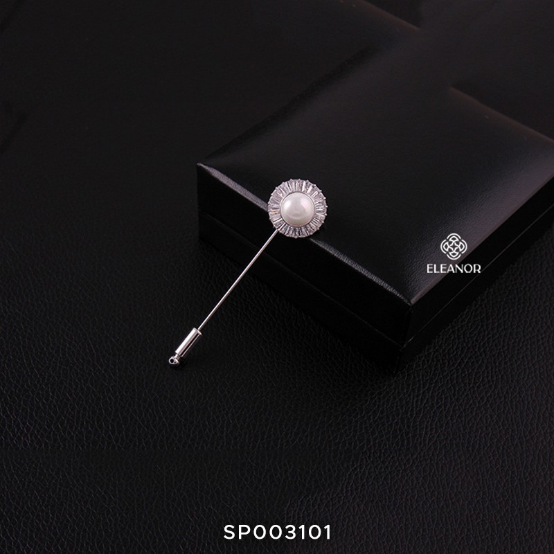 Ghim Cài Áo Eleanor Đính Ngọc Trai Nhân Tạo Sang Trong, Quý Phái - SP003101