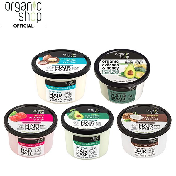 MẶT NẠ Ủ TÓC TỰ NHIÊN ORGANIC SHOP