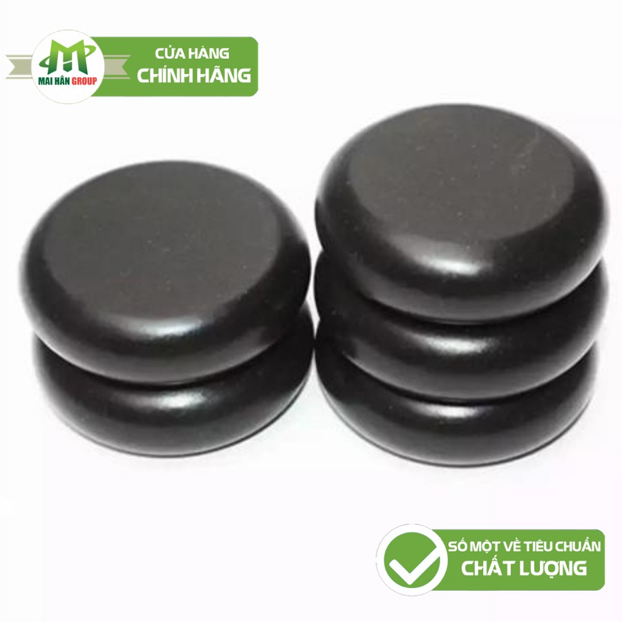 Bộ 5 Viên Giá Sỉ Đá Nóng Massage Tròn Trung