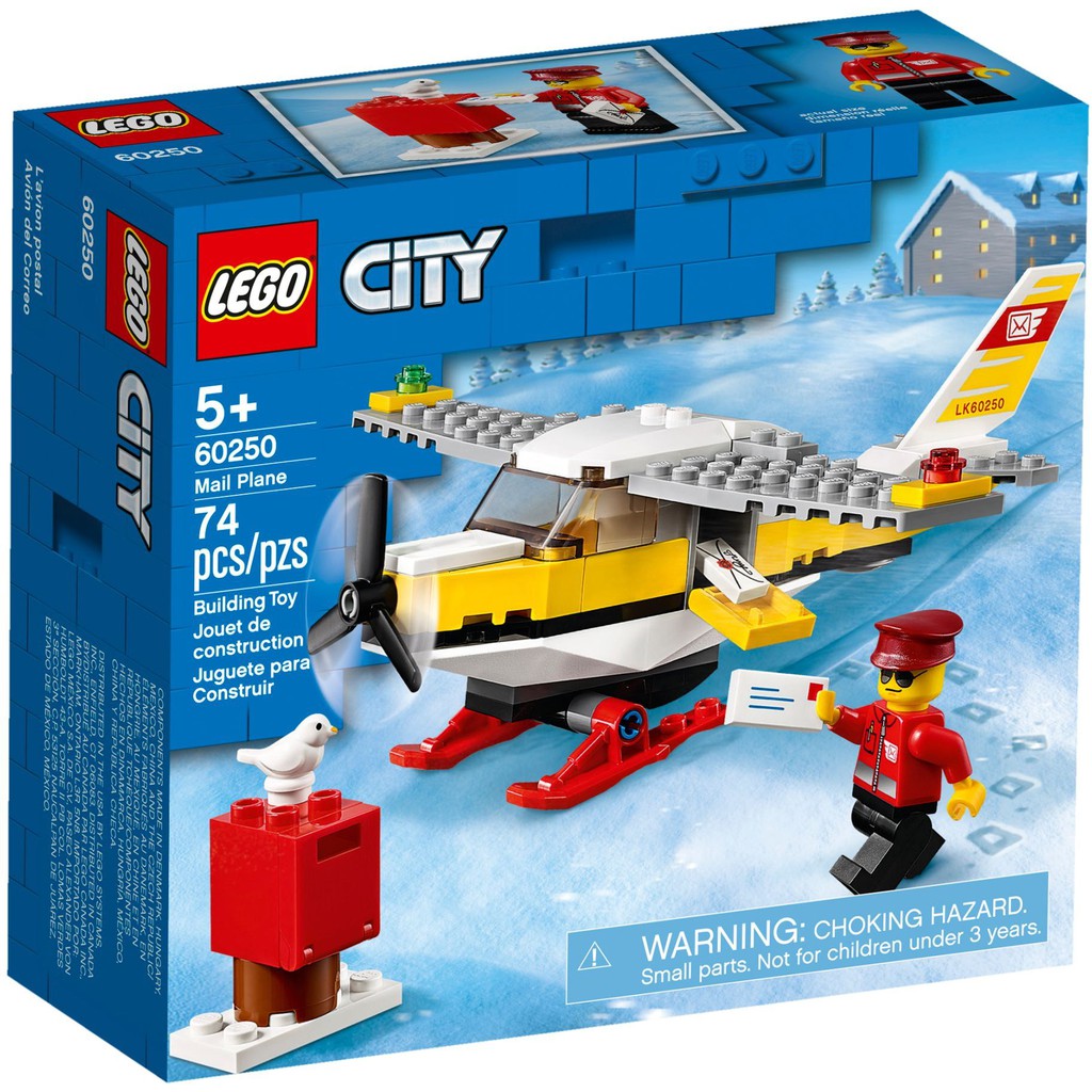LEGO 60250 City -  Máy Bay Đưa Thư