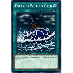 Bài yugioh speed duel - Fortress Whale và Fortress Whale's Oath - Common 1st Edition
