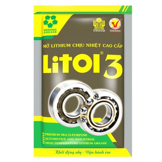 Mỡ Chịu Nhiệt Cao Cấp Litol 3 (Bịch 800g)