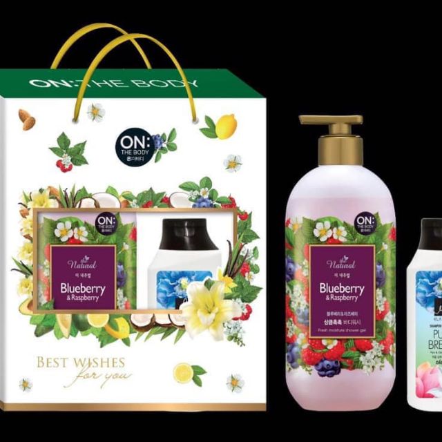 Sét tắm on chai 500ml quà tặng 20/10 và 20/11 (sẵn hàng) 102k