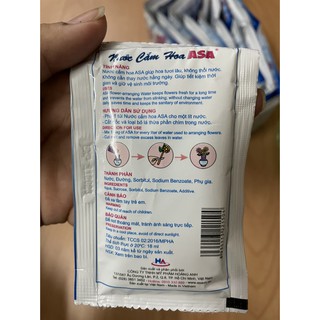 Set 02 Gói Nước Cắm Hoa ASA Đậm Đặc