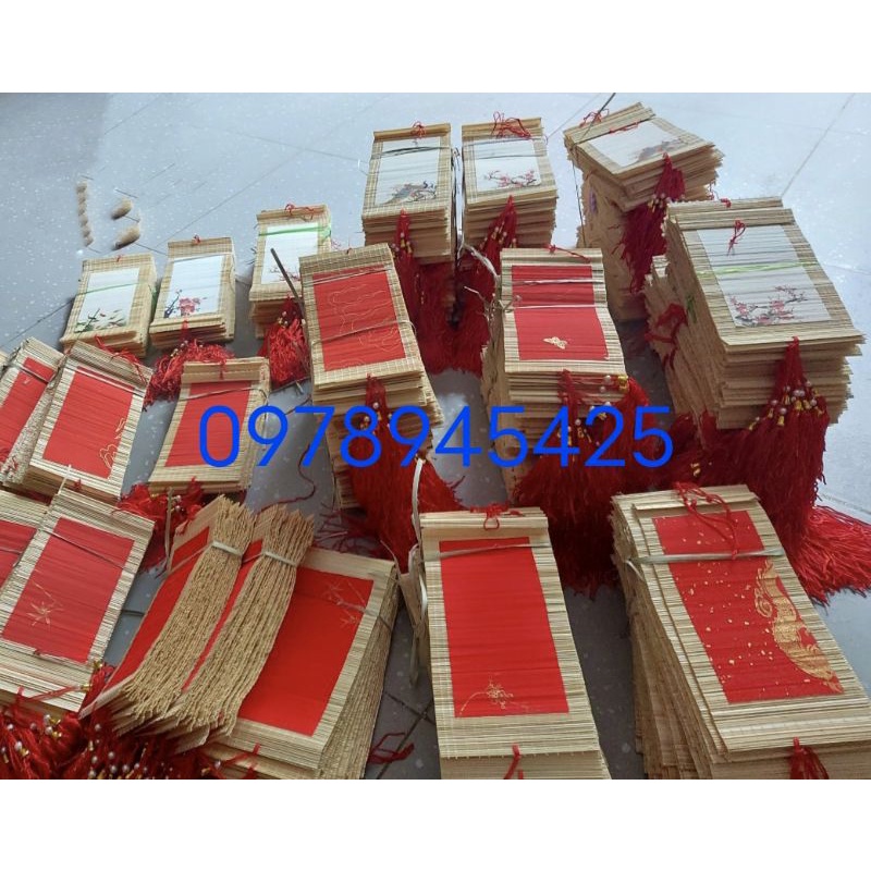 Bán sỉ mành tre thư pháp giá rẻ chất lượng (khách sỉ ib shop tư vấn size và giá)