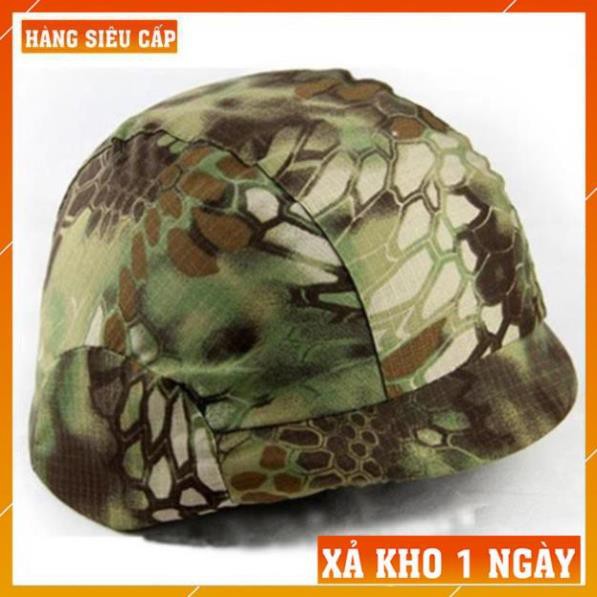 [FreeShip – Xả Kho 1 Ngày] Mũ Bảo Hiểm Lính Mỹ Ngụy - Nón Bảo Hiểm Lính Mỹ Phượt Thể Thao Nửa Đầu