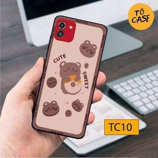 Ốp lưng Samsung Galaxy A03 / Samsung A03S in hình những chú gấu kute, ốp lưng thời trang cao cấp chống trầy
