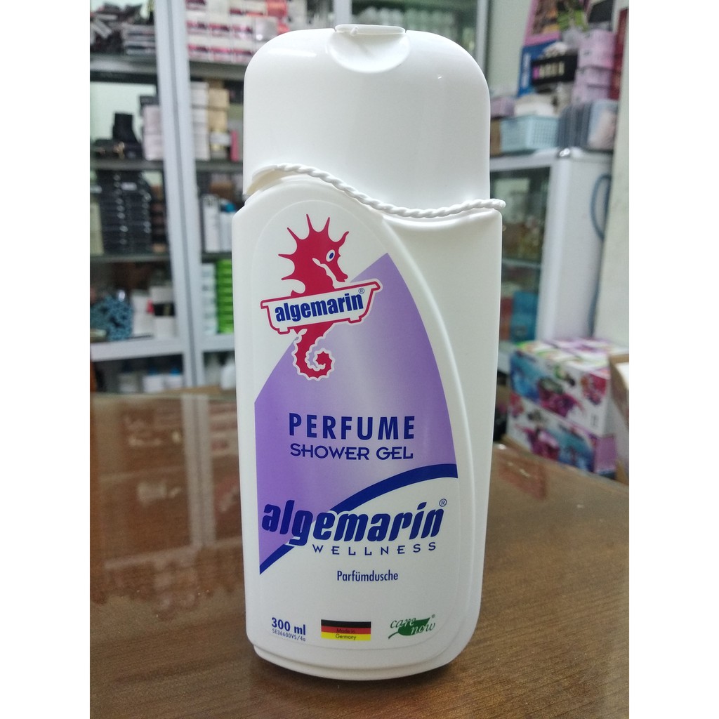 [CHÍNH HÃNG] SỮA TẮM CÁ NGỰA ALGEMARIN CHAI VUÔNG 300ml 🇩🇪