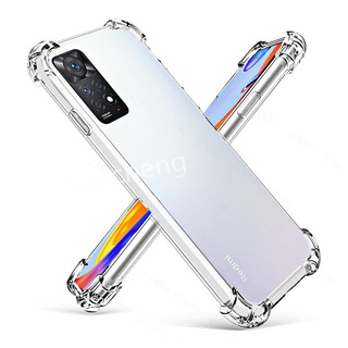 Ốp Điện Thoại TPU Silicon Trong Suốt Cho Xiaomi Redmi Note 11 10 9 8 7 6 5 pro+ Max 4G 5G 11S 10S 9S 7S 9T 8T 4G