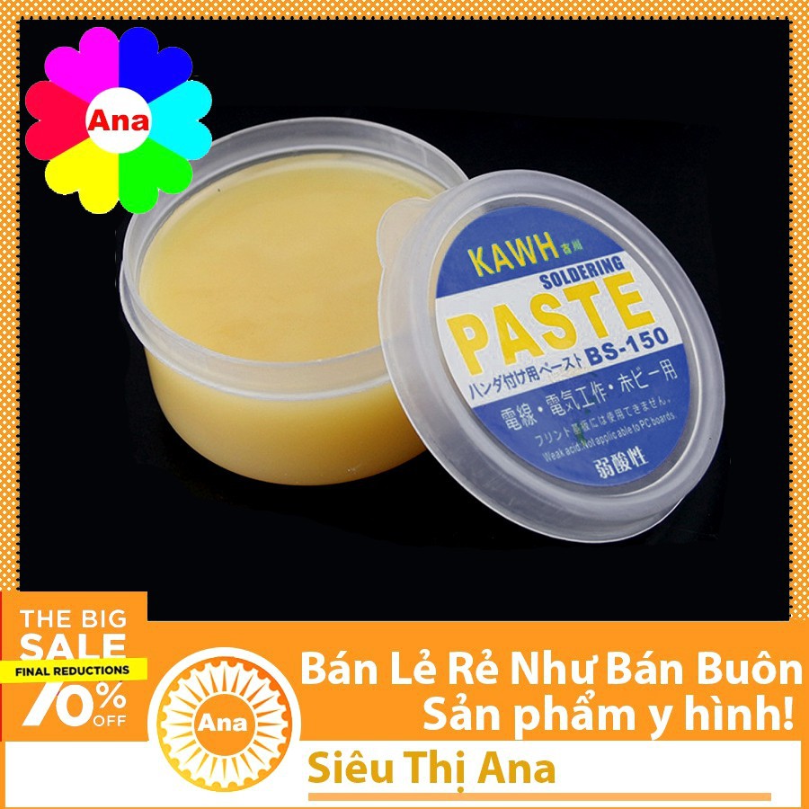 Mỡ Hàn Thiếc Hỗ Trợ Hàn Mạch Lọ To PASTE