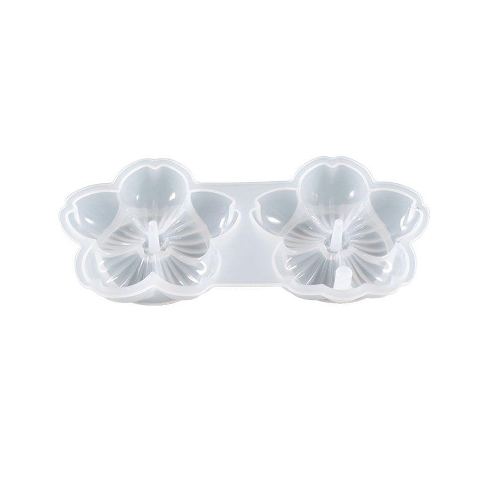 PISTA Khuôn Silicon Trong Suốt Hình Vương Miện 3D Tự Làm Thủ Công