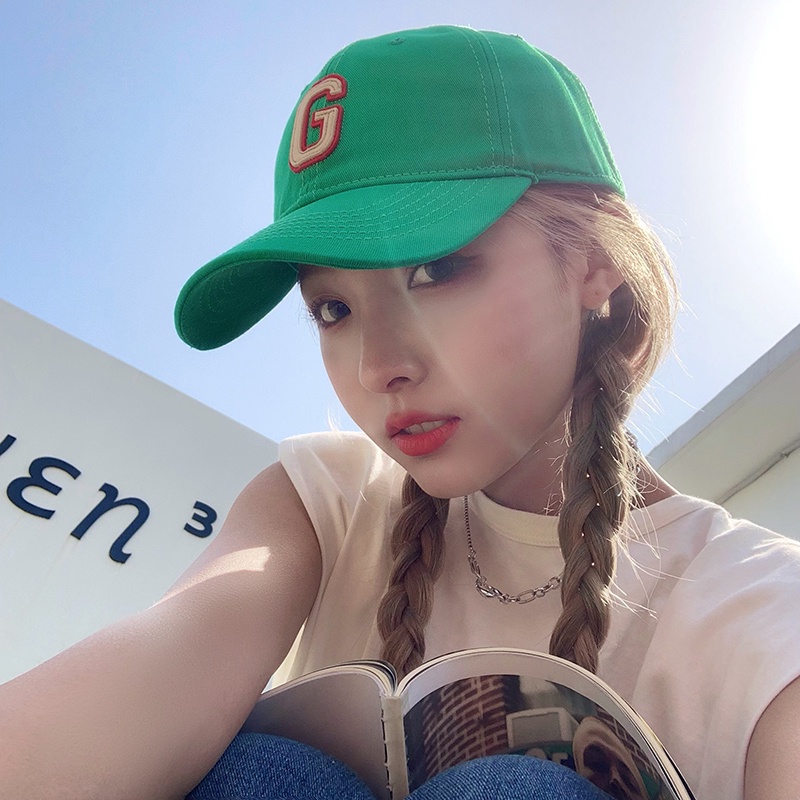 Nón Kết Mềm Mại Thêu Chữ G Thời Trang Hàn Quốc Dễ Phối Đồ Cho Nam Và Nữ