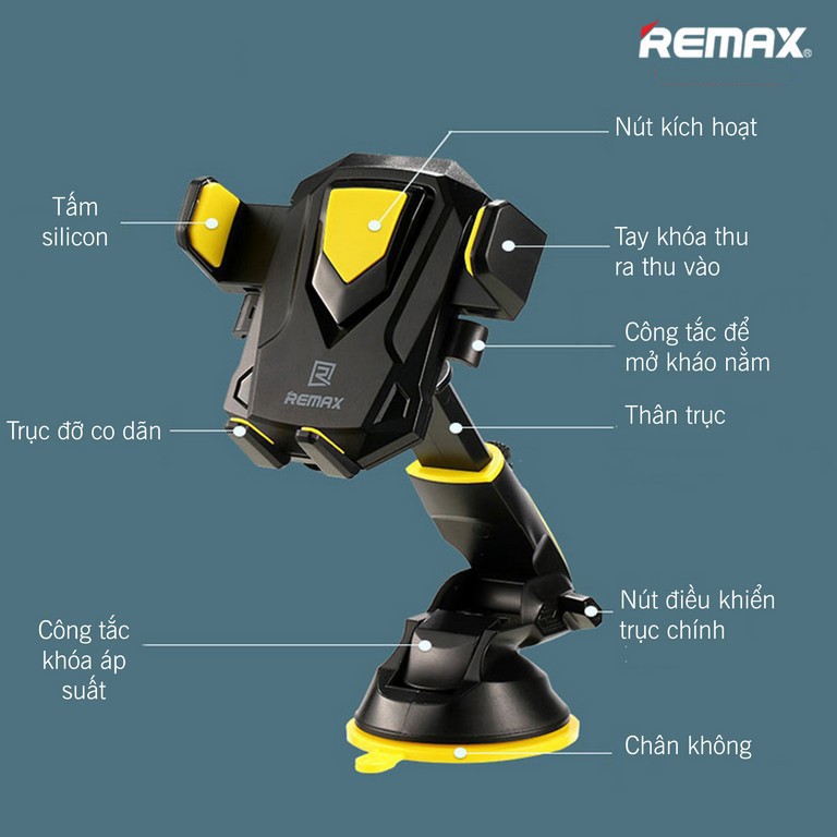 Giá kẹp điện thoại Remax RM-C26