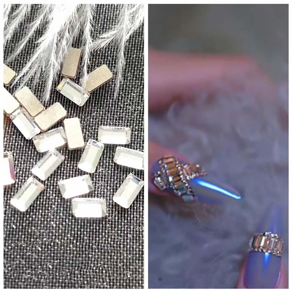 SOMEDAYZL Hộp Phụ Kiện Trang Trí Móng Mini