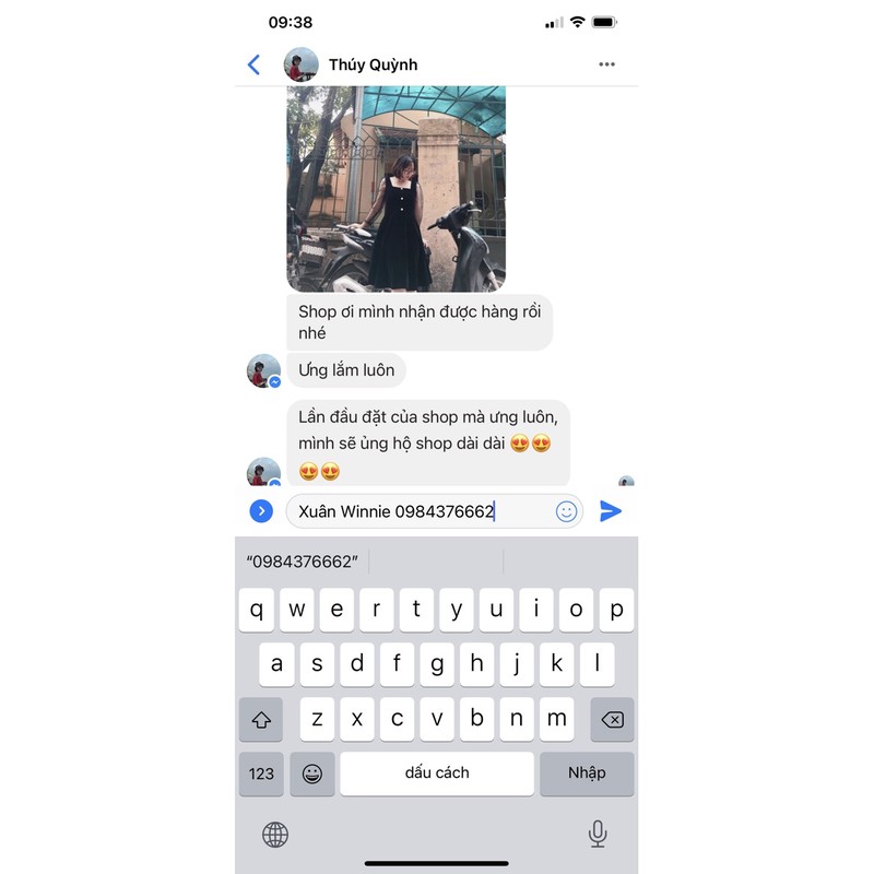 Váy Nhung Đầm nhung cổ vuông tay lưới chấm bi cao cấp cho nữ | BigBuy360 - bigbuy360.vn