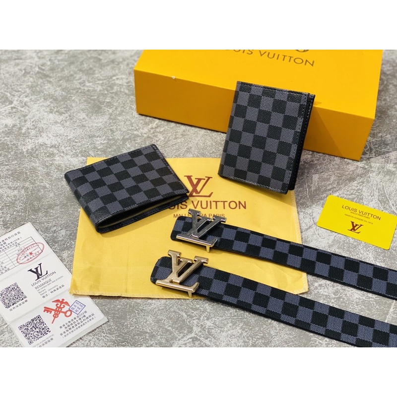 COMBO Ví + dây lưng L.V siêu rẻ siêu chất