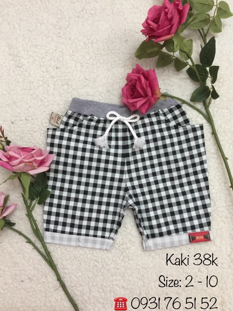 Quần kaki thun 8-33kg