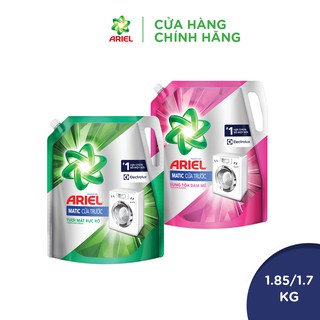 Nước Giặt Ariel Cửa Trước Nhiều Mùi Hương Túi 1.85 Kg/1.7 Kg