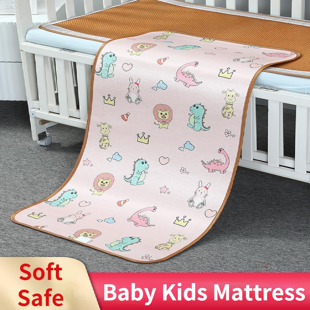 Thảm Lót Giường Bằng Lụa Lạnh Thoáng Khí Cho Bé