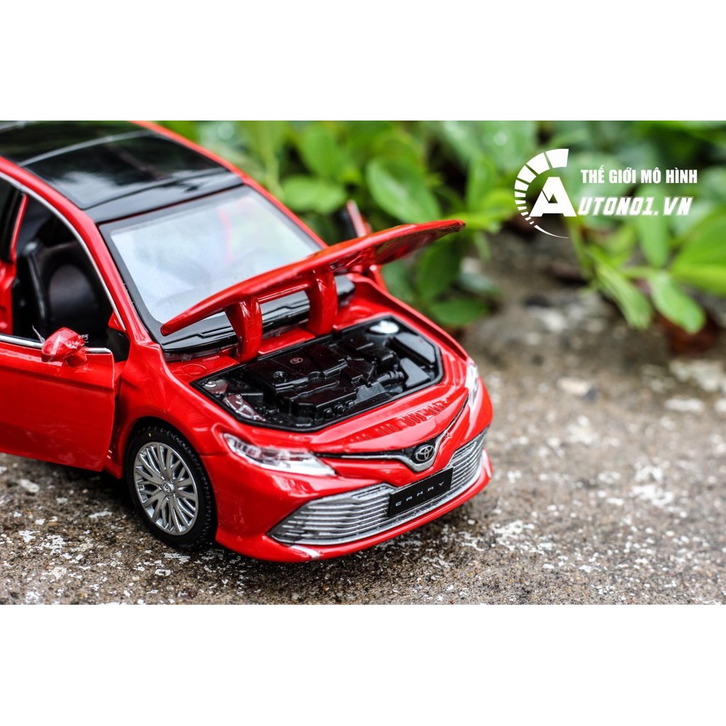 MÔ HÌNH XE SEDAN TOYOTA CAMRY 2019 RED 1:32 MSZ 6750