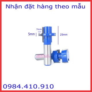 MŨI PHAY GHÉP  GỖ  VUÔNG 25MM