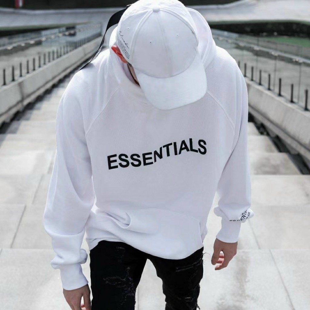 Áo hoodie Essentials Fear of God - Pull-Over Hoodie new ss2020 full tag túi