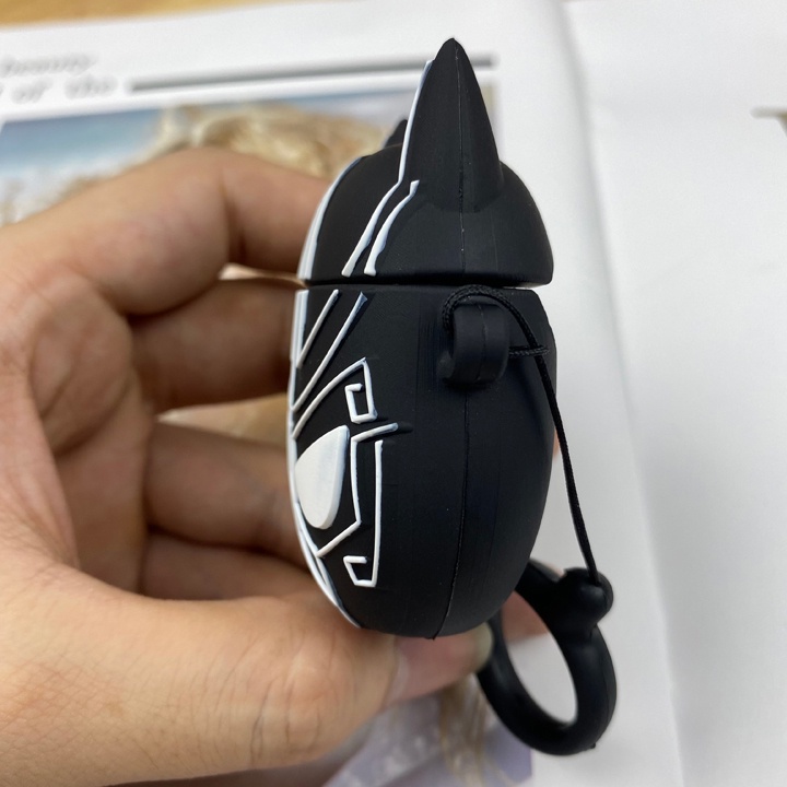 Case Airpods 1/2/3/Pro Black Panther Cực Chất, Ốp Airpods Chiến Binh Báo Đen - Mã TZAP370