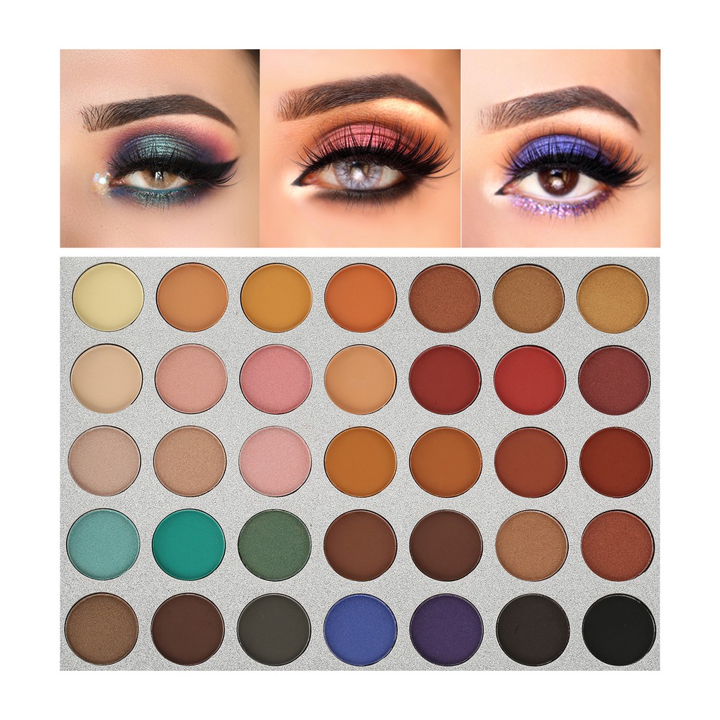 Bảng phấn mắt 35 màu lấp lánh và lì Beauty Glazed | BigBuy360 - bigbuy360.vn
