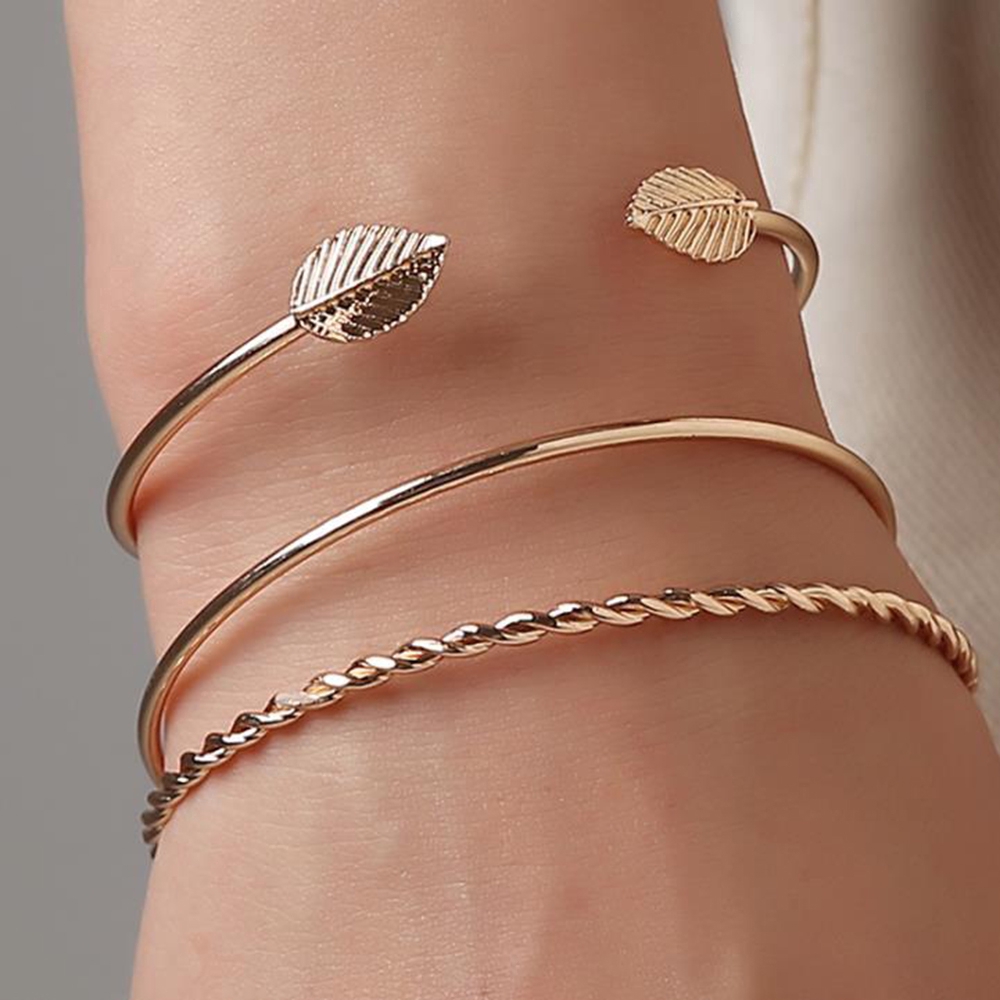 Bộ vòng tay kiểu dáng đơn giản thời trang cho nữ