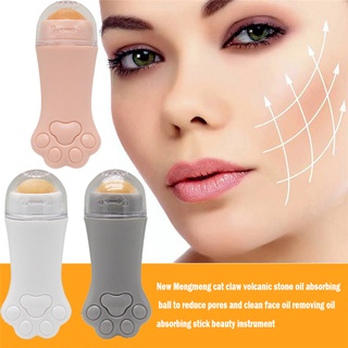 1 Cây Lăn Đá Núi Lửa Núi Lửa Mini Dễ Thương Thấm Dầu Làm Sạch Da Mặt
