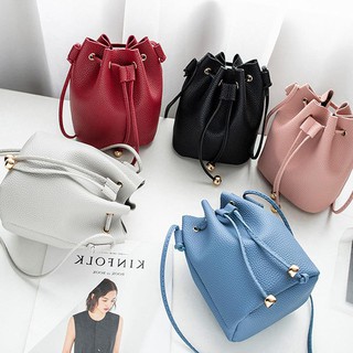 Giỏ xách dây rút có quai đeo mẫu dễ thương - doramimi